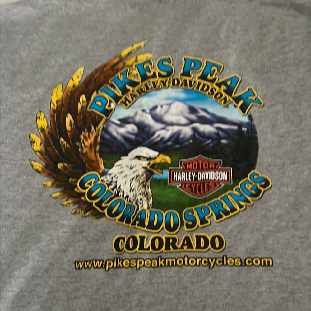 Harley-Davidson Pikes Peak Gray T-Shirt